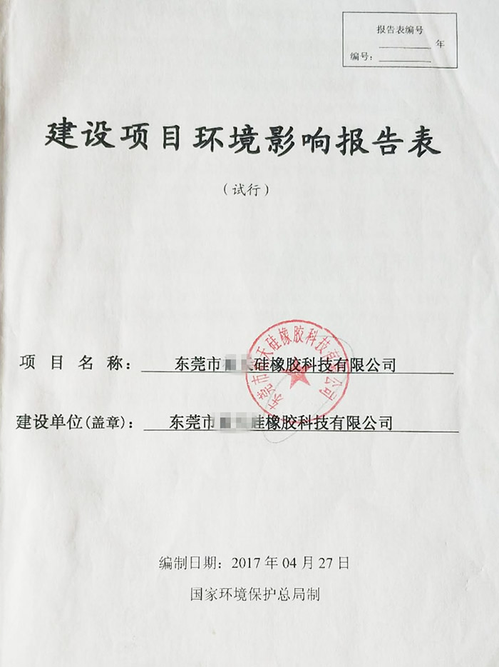 某公司环评报告表